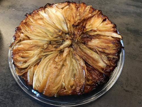 Tarte tatin d'endives