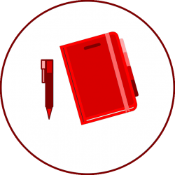 Notebook rouge